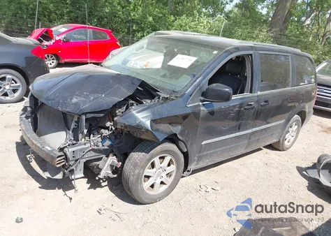 2012 Chrysler Town & Country Touring из США, поврежденный, VIN 2C4RC1BG6CR186295